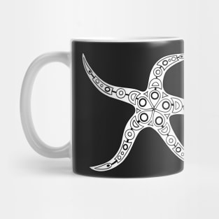 Native Inspired Star Fish Mug